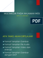 4- Multimedia Pada Halaman Web