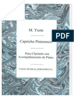 Capricho Pintoresco Yuste Piano PDF
