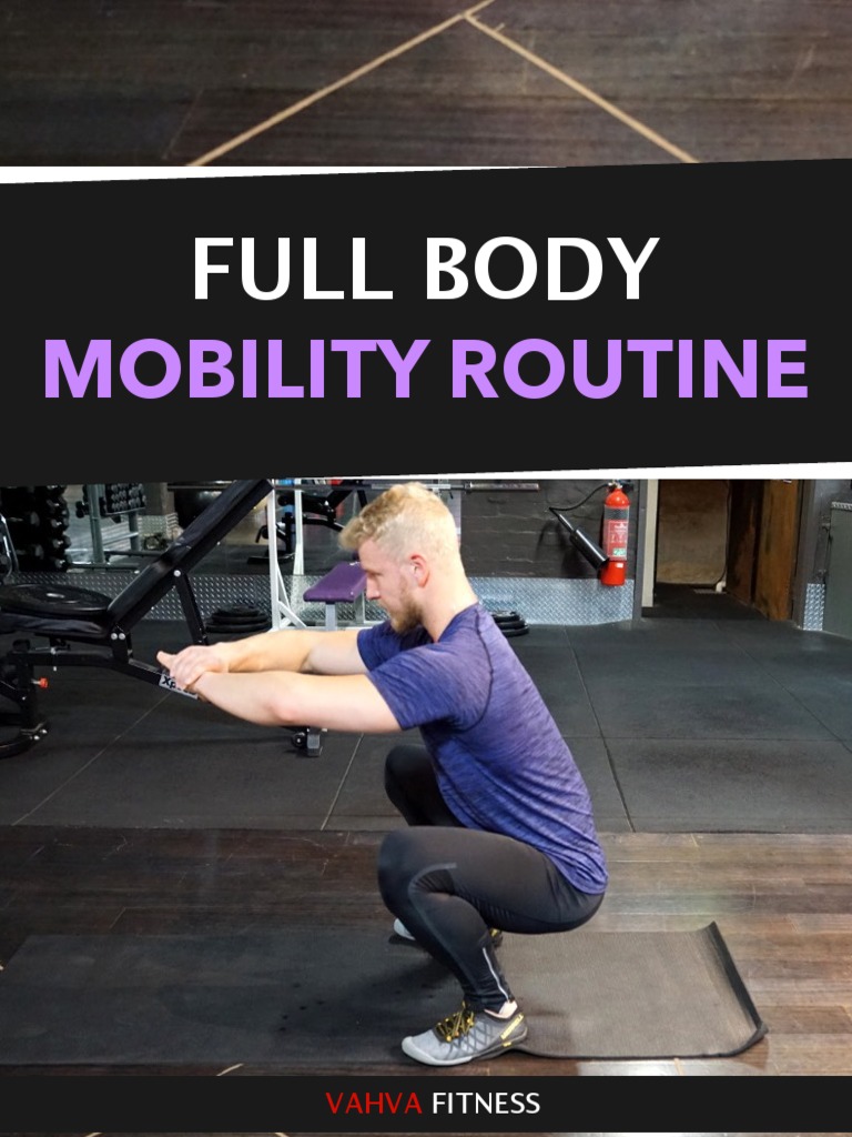 Mobility Routine PDF Strength Training Recreation