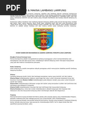 Arti Dan Makna Lambang Lampung