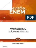 Termodinâmica: gases, máquinas térmicas e entropia