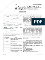 The Effect of Cross Polarization And Co Polarization on Channel Modeling in 5G Communications