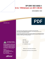 XP ENV ISO 8502-1 Preparation of Steel Substrates Before Application of Paints and Related Products of Paints and Related Products