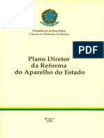 Plano Diretor Da Reforma Do Aparelho Do Estado - 1995 PDF