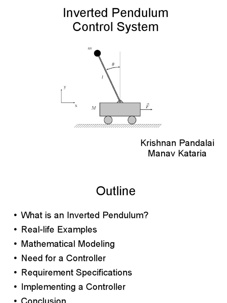 Inverted Pendulum Control Overview | PDF | Control Theory ...