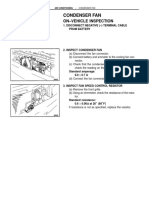 Condenser Fan: On-Vehicle Inspection