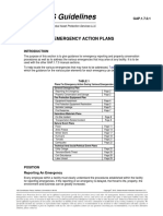 GAPS Guidelines: Emergency Action Plans