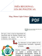 TIPOLOGÍA DE POLÍTICAS REGIONALES.