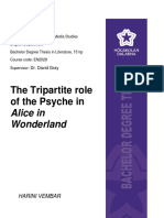 The Tripartite Role of the Psyche in Alice in Wonderland (EN2028