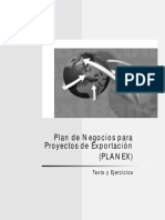 Plan de Negocios Para Proyectos de Exportacion