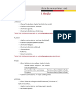 16 Lista Material I Medio PDF