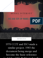 Model Internet: Osi and Tcp/Ip Model Layer