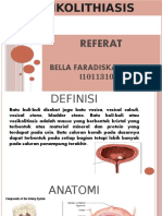 Referat Vesikolitiasis