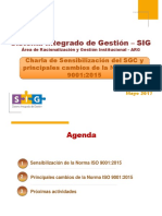 ISO 9001:2015 cambios principales