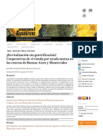 Díaz Rabasco. Revitalización Sin Gentrificación. - Cooperativas de Vivienda Por Ayuda Mutua en Los Centros de Buenos Aires y Montevideo