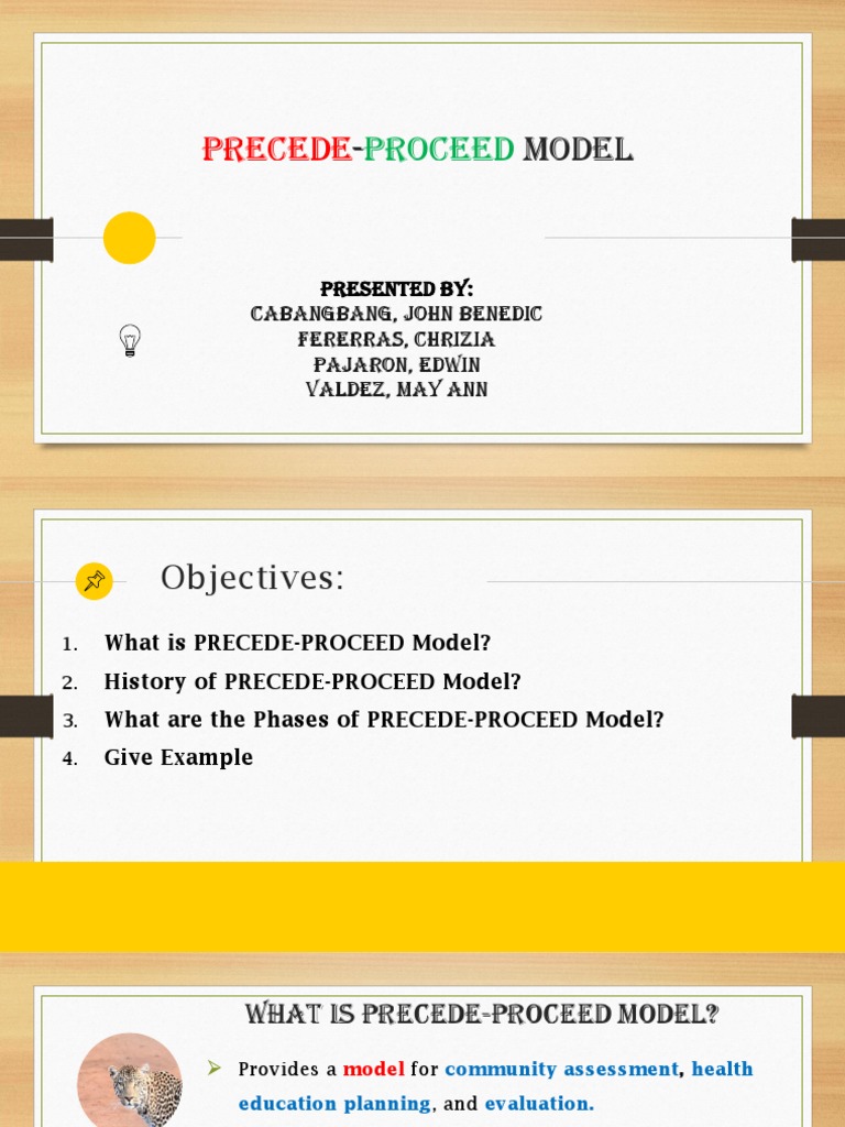 Overview of PRECEDE-PROCEED Model | PDF | Public Sphere | Health Sciences
