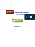Therapeutic Guidelines Oral and Dental PDF