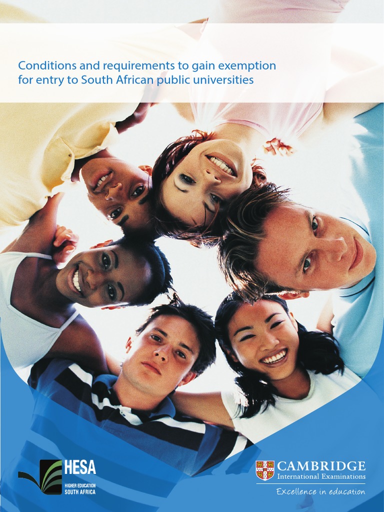 Higher Education South Africa Brochure | PDF | Gce Advanced Level ...