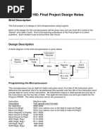 ECEN 160 Final Project Logisim Instrs and Decoder