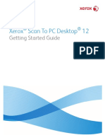 Xerox Scan To PC Desktop 12: Getting Started Guide