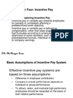 Chapter Four: Incentive Pay