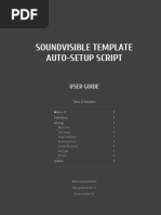 SoundVisible Template Auto-Setup - User Guide