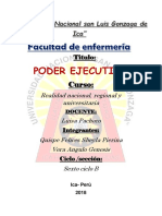 Poder Ejecutivo en el Perú: estructura y funciones
