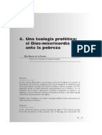 Una Teología Profética. El Dios-misericordia Ante La Pobreza