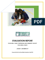 First 5 Humboldt Local Eval Report 2017 - Focus Areas 3&4