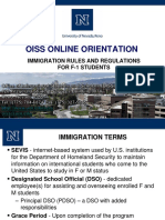 Office of International Students and Scholars MANDATORY PRE-ENROLLMENT TRAINING