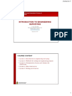 Introduction To Engineering Surveying