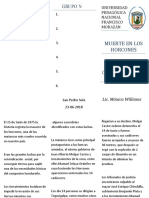 El 25 de Junio de 1975 la historia registra la masacre de los horcones.docx