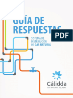 Guía de Respuestas Sobre El Sistema de Distribución de Gas Natural CALIDDA