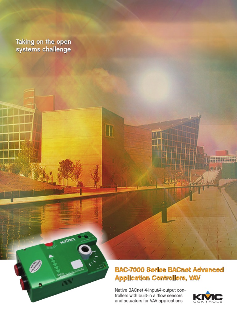 Brochure Bac-7000 Vav Sb005c | PDF | Electrical Engineering ...