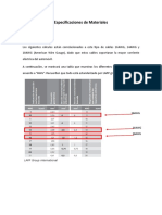 26.Especificaciones de Materiales