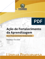 Reforço escolar em Língua Portuguesa para os Anos Finais do Ensino Fundamental