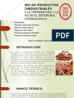 Informe 3 - Efecto de La Temperatura y La Humedad en El Deterioro Microbiologico