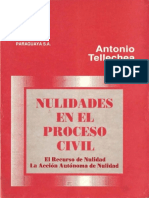Nulidades Procesales - Antonio Telechea Solis