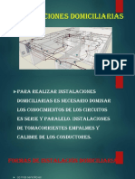 Instalaciones domiciliarias