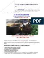 0812-9627-2689 - Jual Sapi Qurban Di Bekasi Timur, Bekasi Utara, Bekasi Selatan