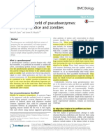 The Evolving World of Pseudoenzymes: Proteins, Prejudice and Zombies