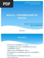 Artigo Contabilidade Financeira x Custos x Gerencial