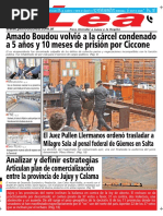 Periódico Lea Miércoles 08 de Agosto Del 2018