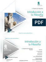 Programa Introducción A La Filosofía