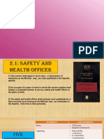 Safety and Health Officer