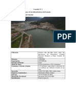 Hidroeléctricas Ecuador Datos Principales
