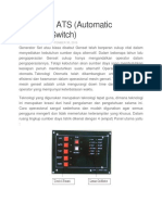 Mengenal ATS (Automatic Transfer Switch) : Rohmattullah