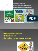 MATERI K3 (Penanganan Tumpahan, Dekontaminasi, Sampah)