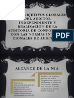 Nia 200 Objetivos Globales Del Auditor Independiente y