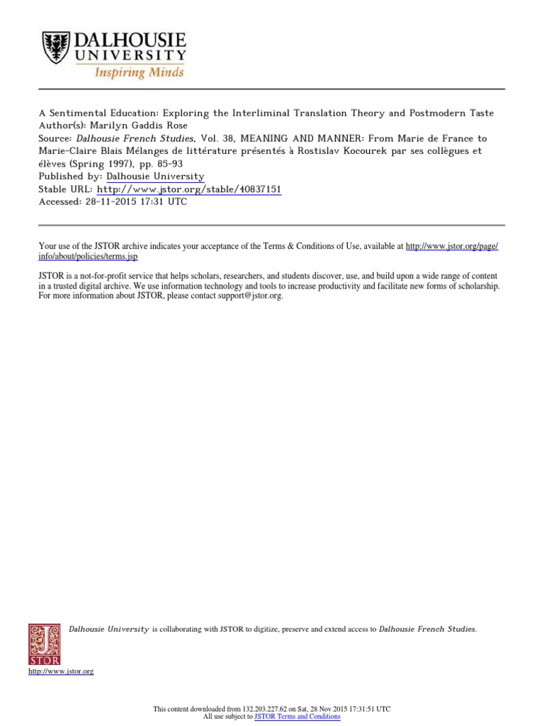 Dalhousie University Is Collaborating With JSTOR To Digitize, Preserve and Extend Access To